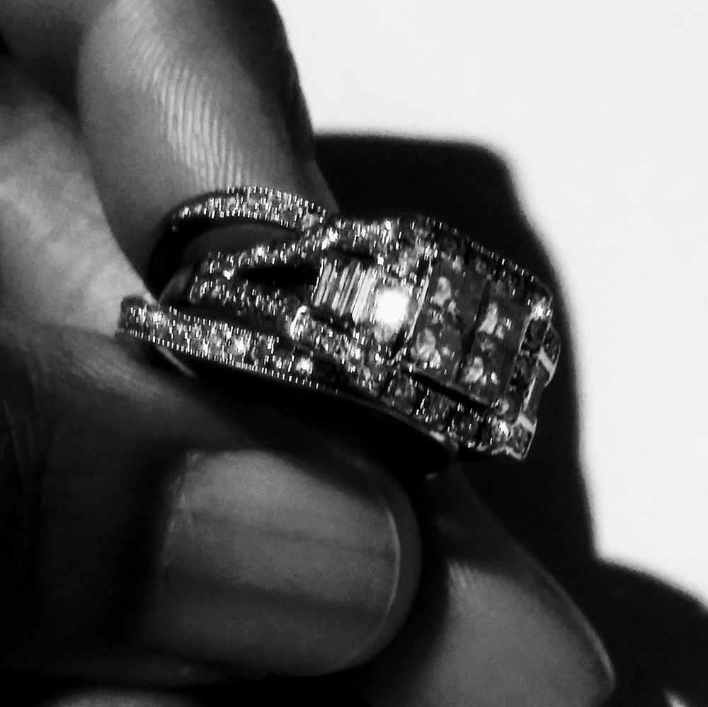 💎1.5 Carat Princess Cut Quad Diamond Bridal💎 - Picture 6 of 8